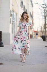 Spring Floral Dress