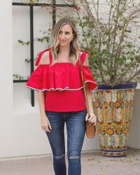 a fun siesta top + 1,000 Target giveaway 