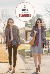 2 Ways: Red Flannel + Gray