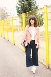 Une base, mille possibilités: parfait perfecto et jupe culotte en denim #2