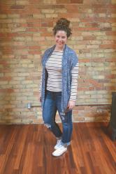 Blogging Besties: Distressed Denim