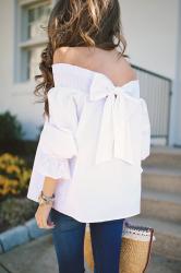 Bow Back Top