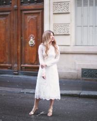 LACE DRESS IN PARIS: MI VESTIDO DE NOVIA CORTO