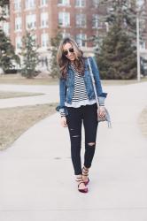 Stripes and ruffles