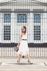 White Midi Skirt