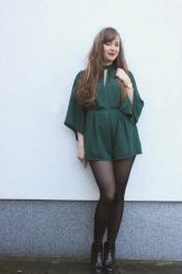 Outfit: My favorite colour darkgreen