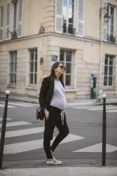 Jogging chic, enceinte