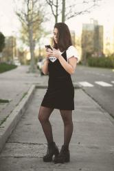 Black Velvet Dress