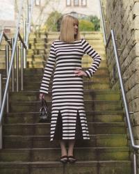 Clothes Designed to Re-Inspire: The Finery London Striped Godet Dress