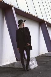 All in black