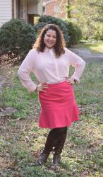 pretty in pink {a workwear wednesday post}