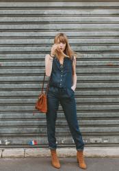 DENIM OVERALL