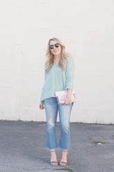 Repeat Offender: Spring Sweater & Cropped Denim
