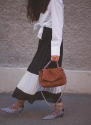 Black & White skirt