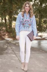 How to Wear the Embroidery Spring Trend