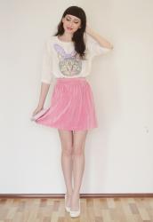 Zaful♥Velvet Skirt