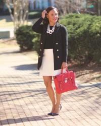 Black and White Business Casual Outfit