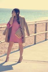 Look of the day: Pink dress