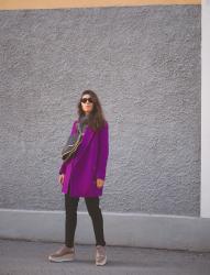 Purple Edith coat