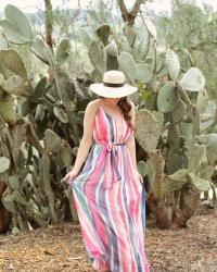 Colorful Maxi Dress