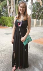 Black Maxi Dresses, Rebecca Minkoff Mini MAC Bags