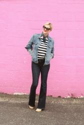 What I Wore | Spring Stripes