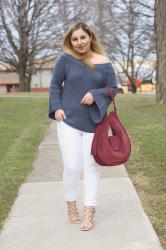 Flare Sleeve Sweater 