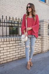 Coral Sweater & a Giveaway!! 