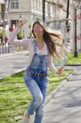 Spring start in my dungarees