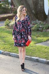 SPRING MUST HAVE: BOHO FLORAL DRESS