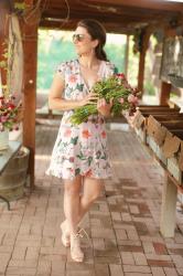 Floral Spring/Easter Dress