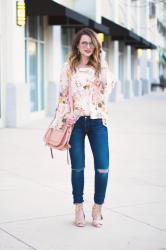 Floral Bell Sleeve Blouse RESTOCK ALERT