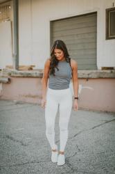 Weekly Workout Routine: Tie Back Tank