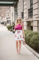 Spring Must-Have: Ruffled One-Shoulder Top