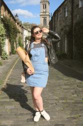 Sunshine in Stockbridge & Styling a Dungaree Dress