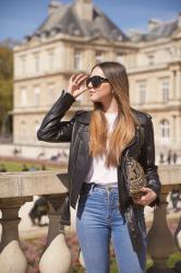 Spring & leather jacket