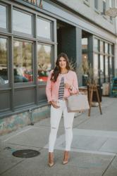 Pink Tweed Jacket