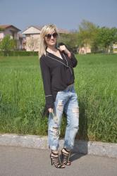 OUTFIT: PAJAMAS BLOUSE - COME ABBINARE UNA CAMICIA PIGIAMA -