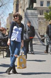 A Repurposed Button-Down & Walk in the Park