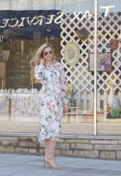 What I Wore for Easter | White Florals