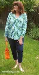Fashion Over 50:  Color and Cascarones!