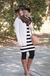 My Favorite Striped Dress & Confident Twosday Linkup 