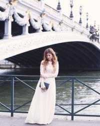 CON MI VESTIDO DE NOVIA EN PARÍS