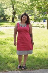 workwear wednesday: keyhole dress