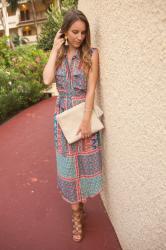 Bright Midi Dress 