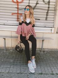 VICHY TOP & CONVERSE