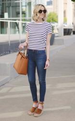 Classic Style: Stripes and Denim + Linkup & Announcement