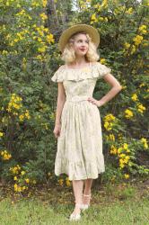 Sewing: 1940s Summer Dress