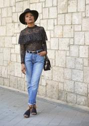 LACE+DENIM-ENCAJE Y VAQUERO