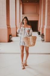 Nautical Rope Tie Dress